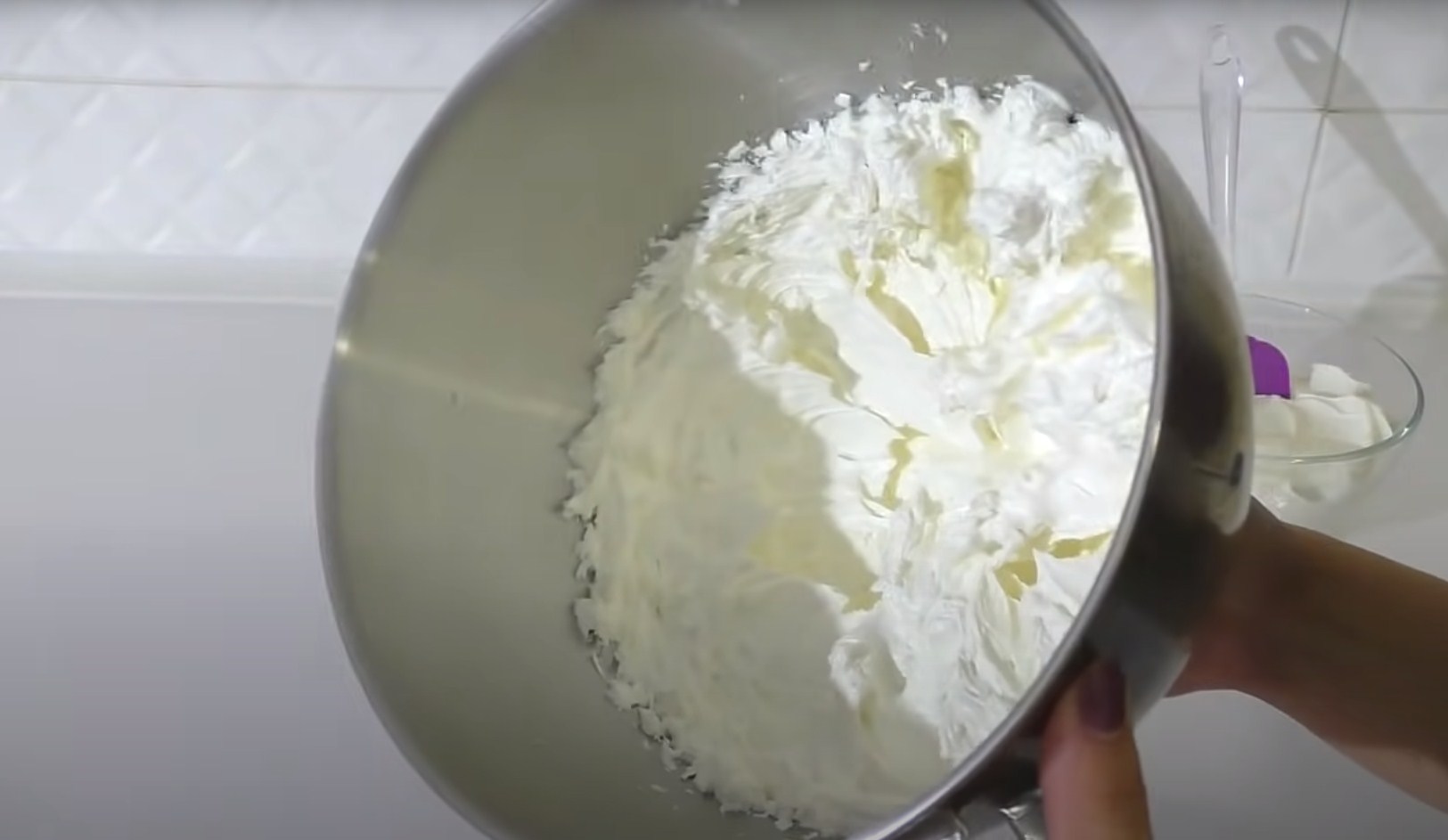 وصفة - جبنة كريمية لحشو لفائف الويفر - الخطوة 4