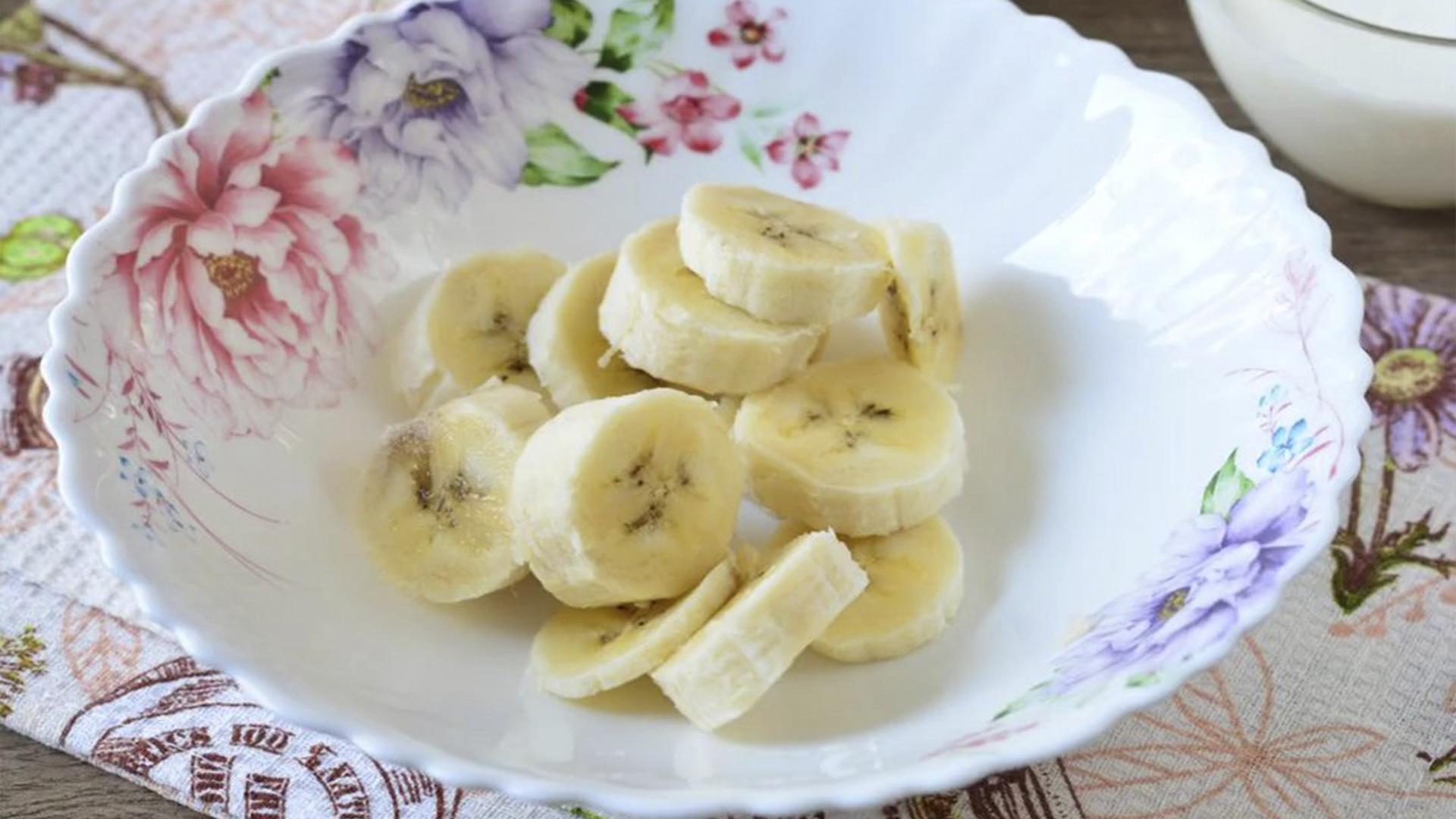 Recette - Biscuits à l'avoine, banane et kéfir - Étape 2