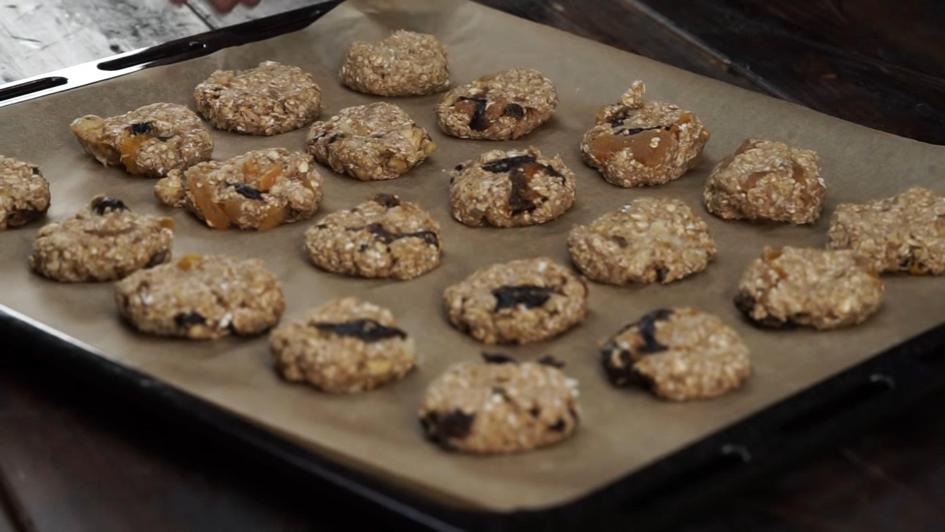 Recette - Biscuits à l'avoine sains aux fruits secs et aux noix - Étape 6-2
