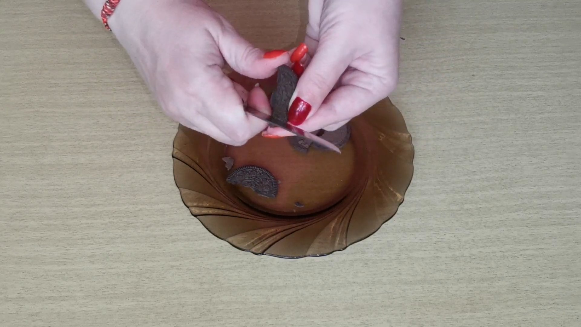 وصفة - كعكات الخفافيش - الخطوة 4