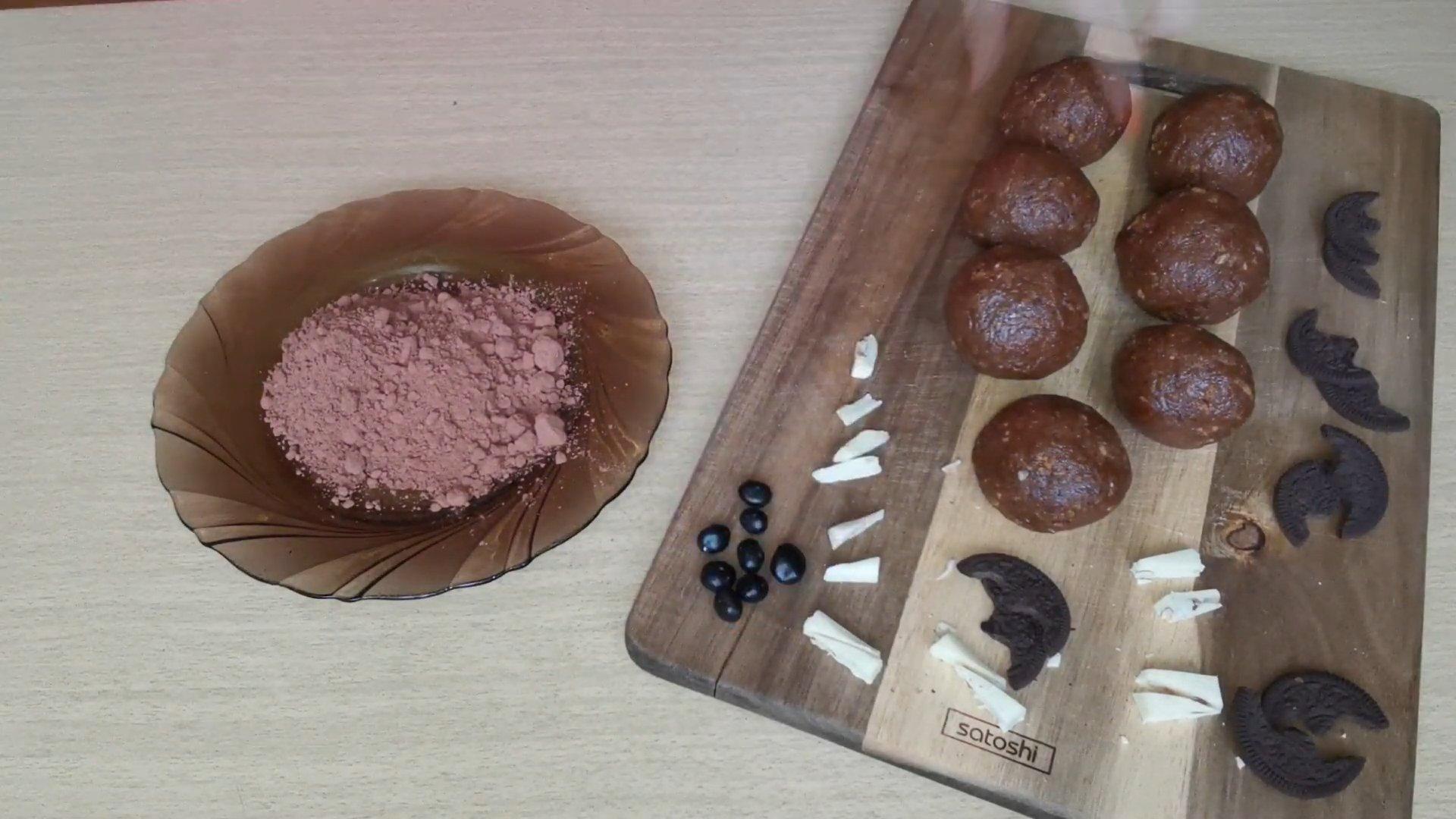 وصفة - كعكات الخفافيش - الخطوة 6