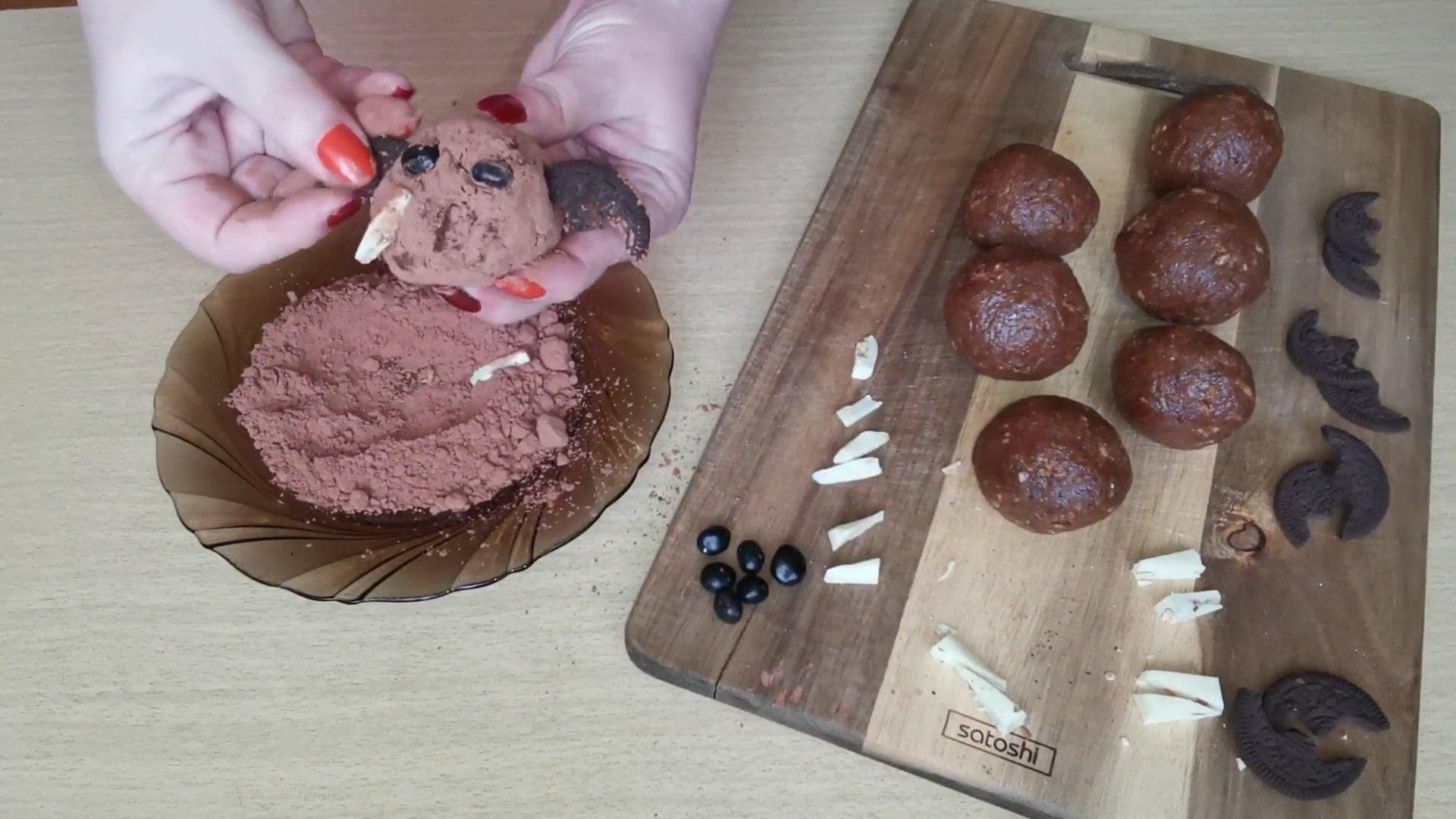 وصفة - كعكات الخفافيش - الخطوة 7-3