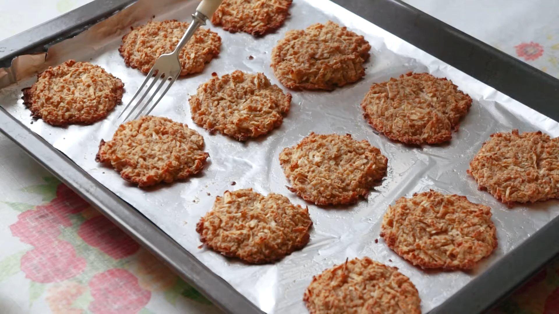 وصفة - كعكات الشوفان والتفاح خلال فترة الصيام - الخطوة 10-1