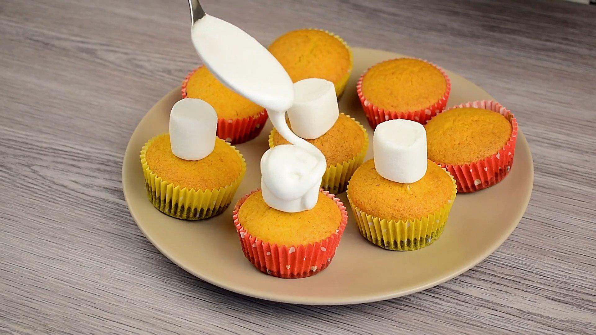 Ricetta - Decorazione di torte di Halloween con fantasmi - Fase 7-1