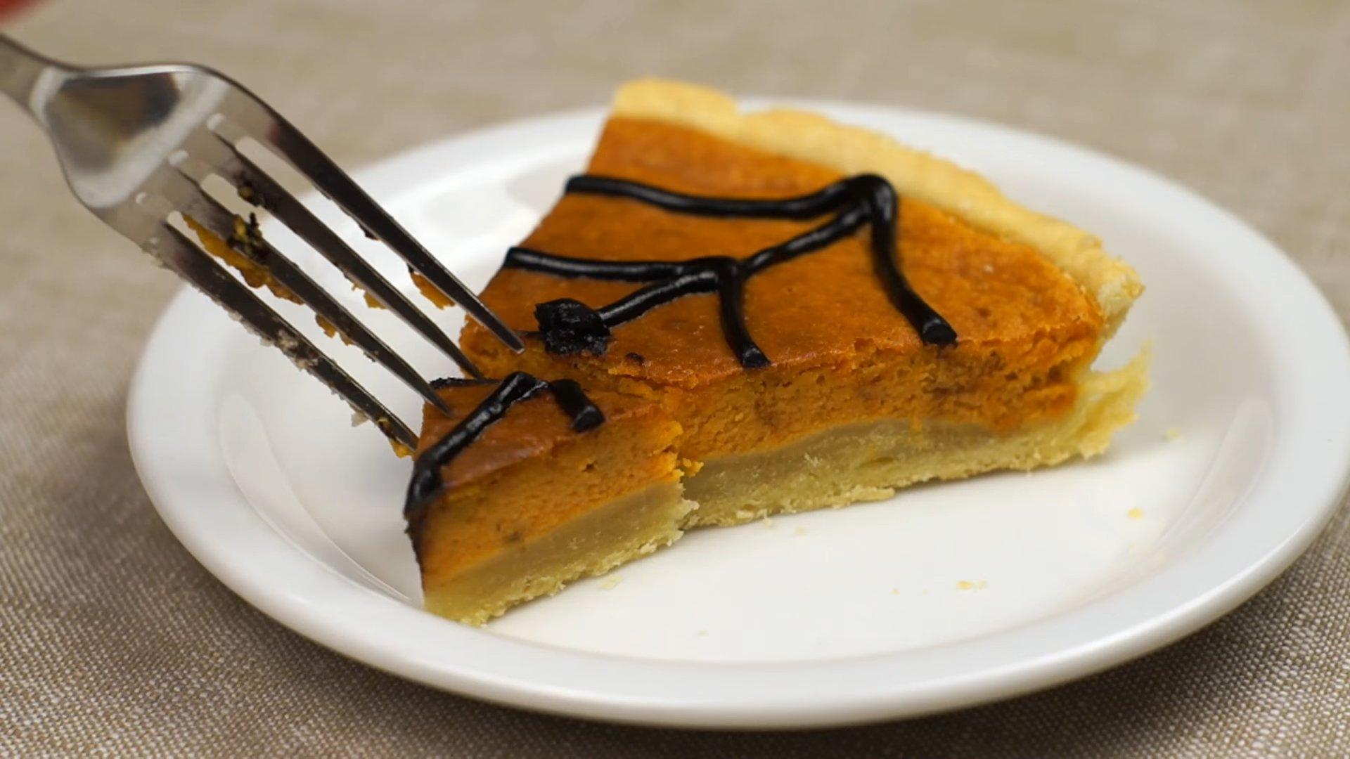 Opskrift - Halloween græskartærte - Trin 12-2