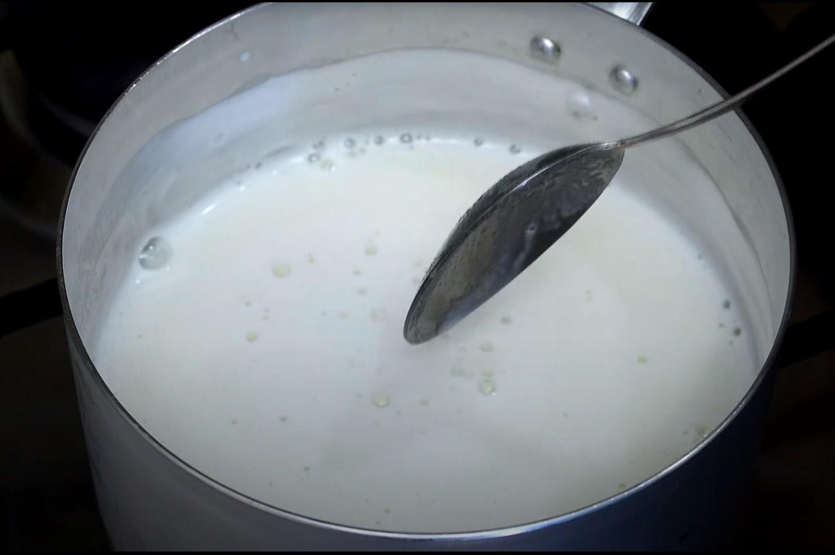 Rezept – Grießcreme für Honigkuchen – Schritt 2-2