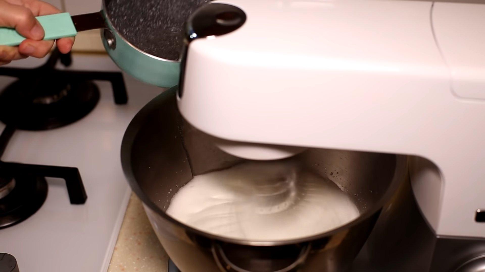 Rezept – Proteincreme für Blätterteigröllchen – Schritt 4