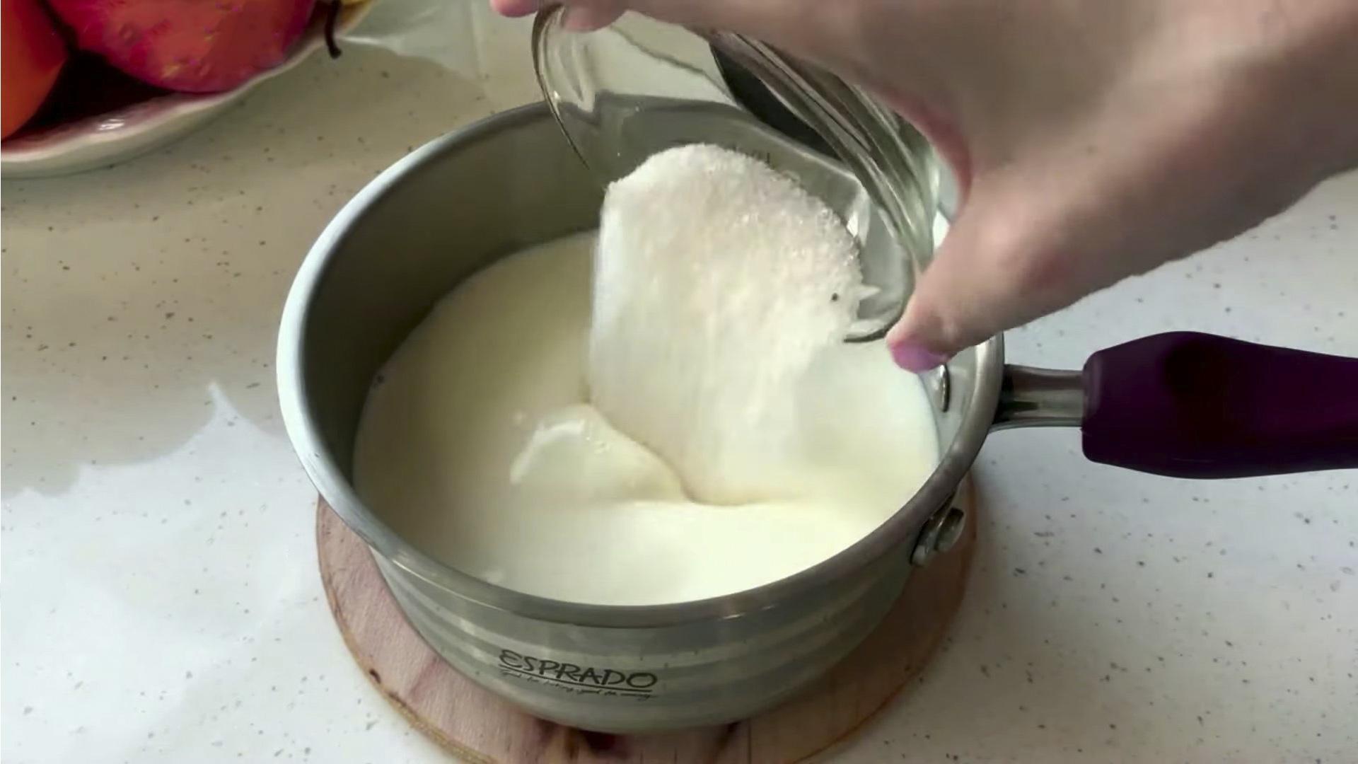 وصفة - آيس كريم للإكلير - الخطوة 2-1