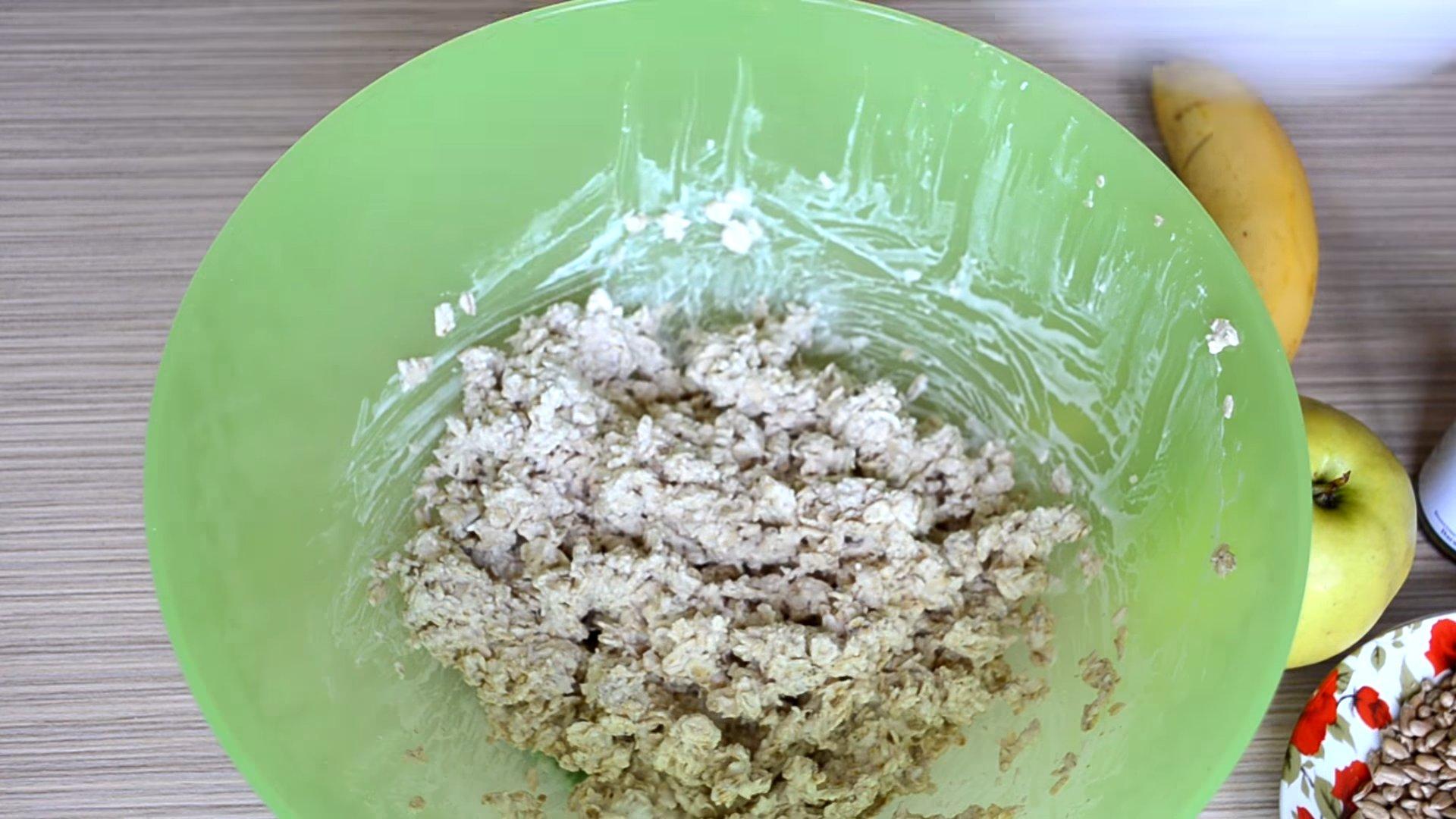 Recette - Biscuits banane-avoine-pomme - Étape 3-1