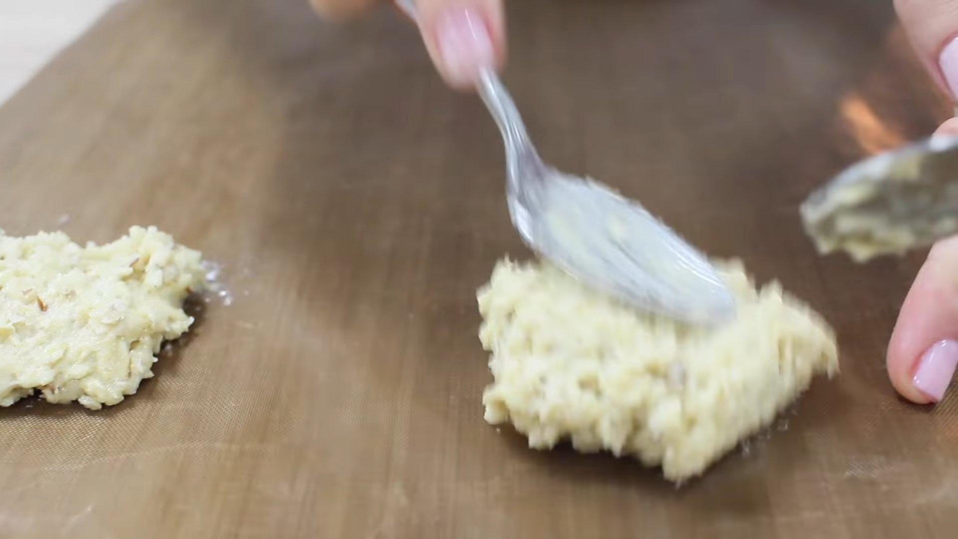 Recette - Biscuits à l'avoine et aux amandes - Étape 3