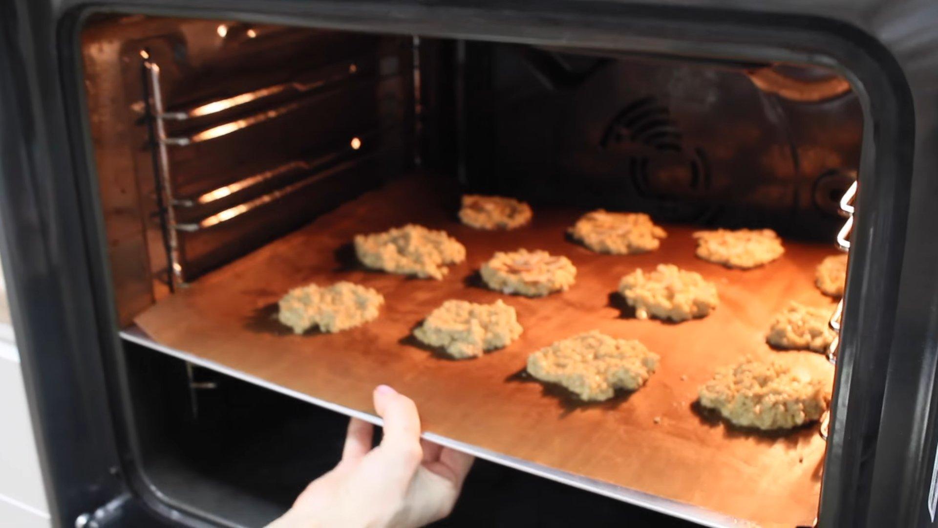 Recette - Biscuits à l'avoine et aux amandes - Étape 5