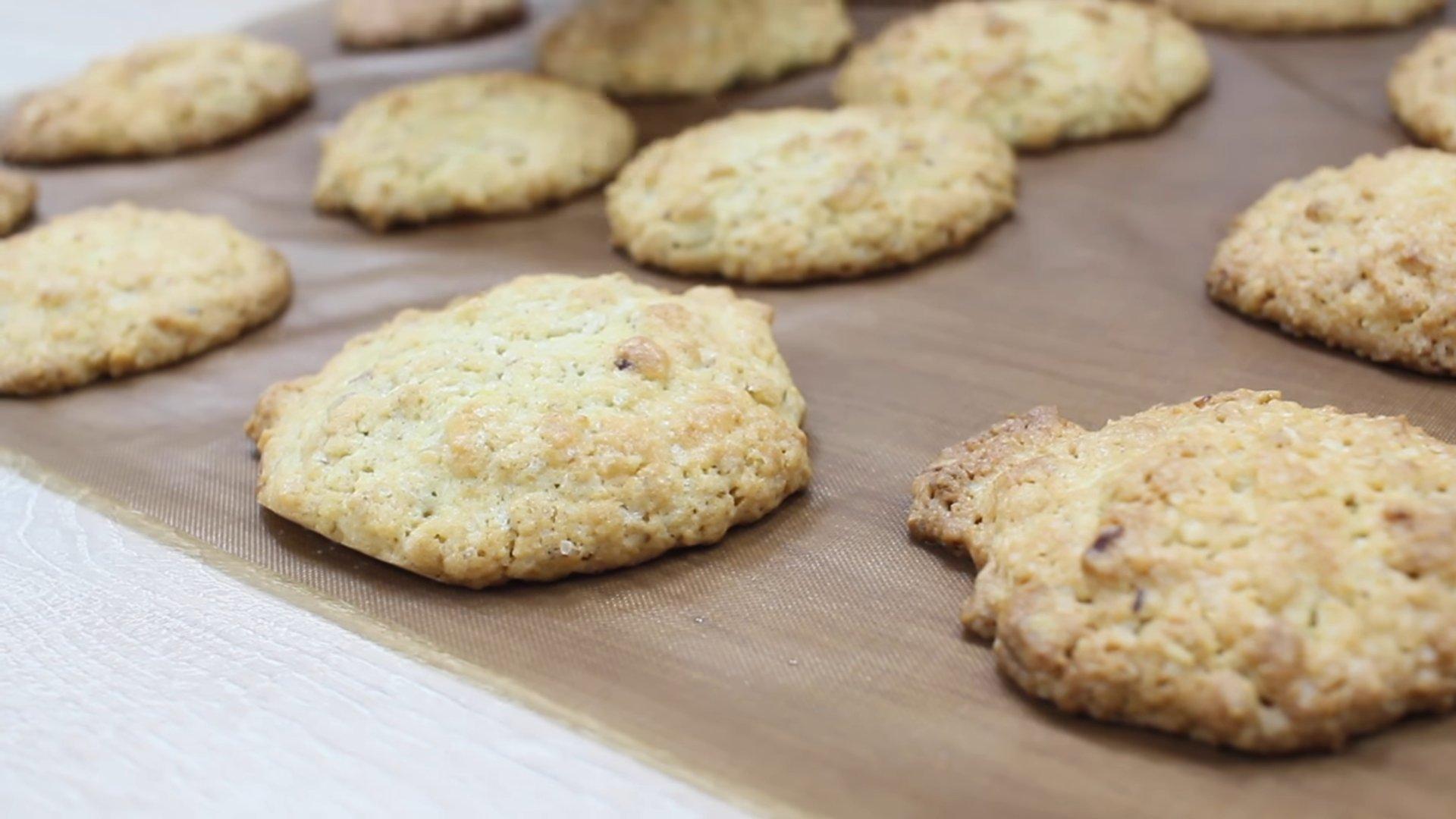 Recette - Biscuits à l'avoine et aux amandes - Étape 6