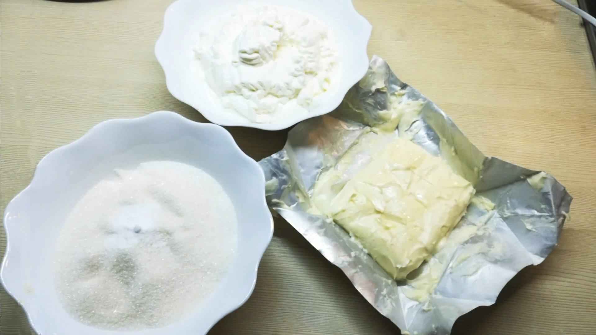 Ricetta - Panna acida con burro - Fase 1