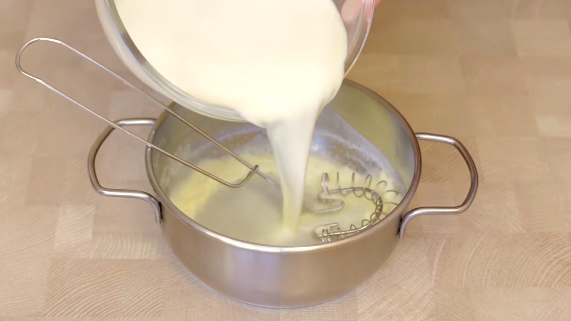 Recepta - Crema anglesa Napoleon amb midó - Pas 6