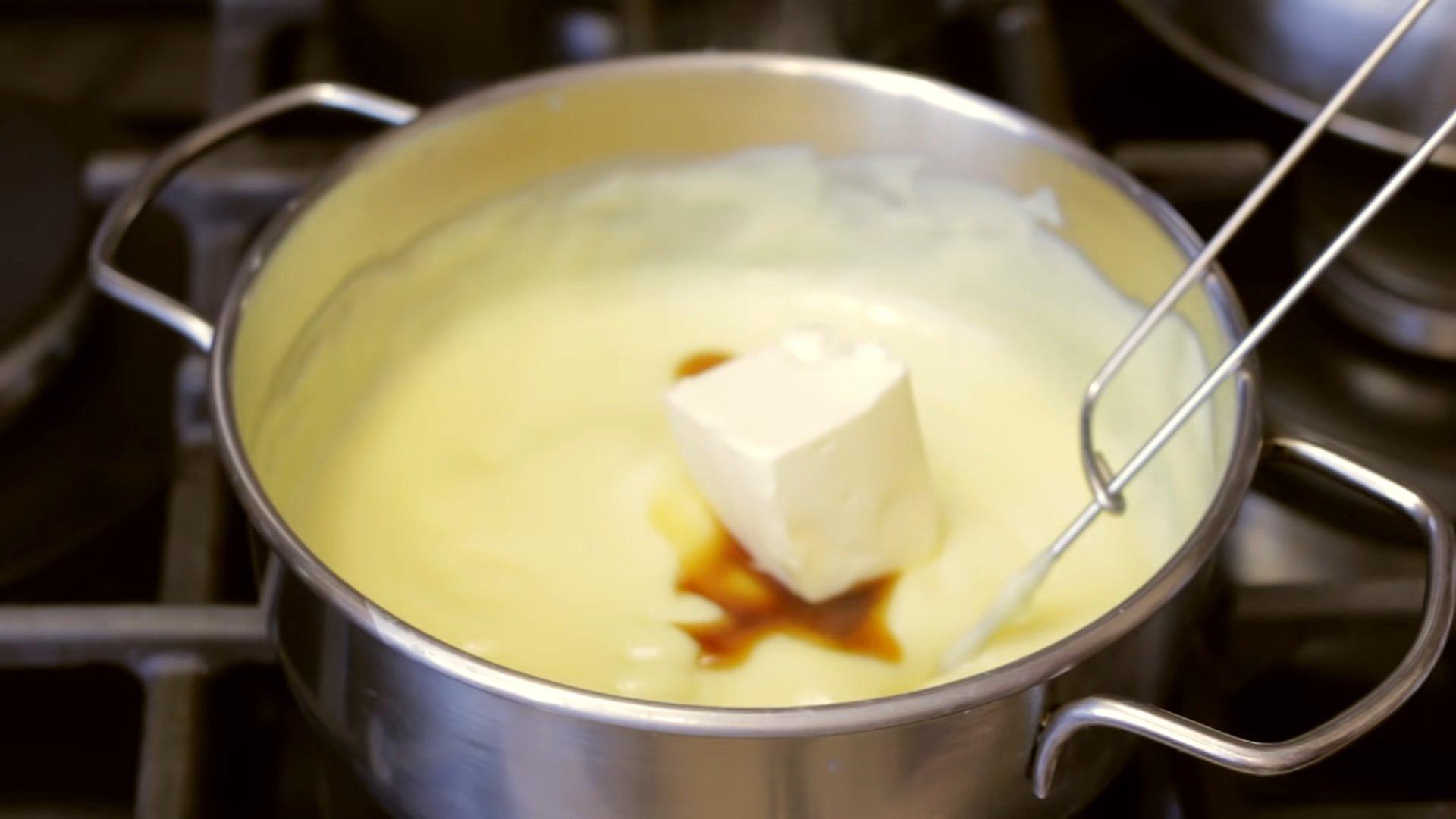 Recepta - Crema anglesa Napoleon amb midó - Pas 8