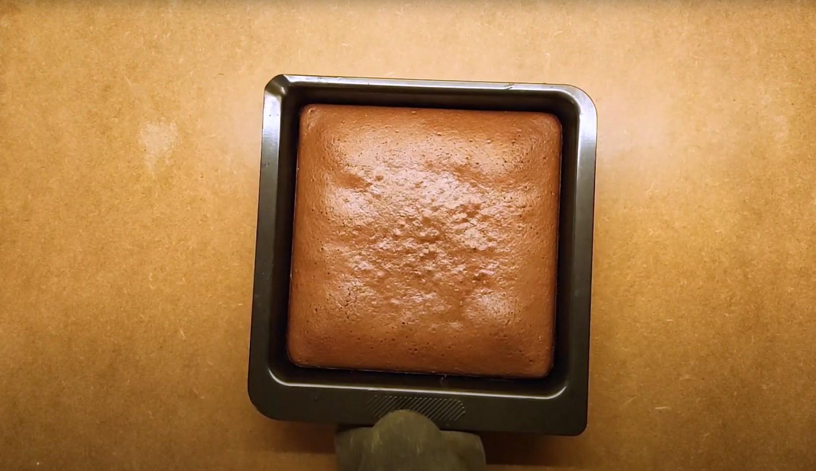 Opskrift - Spøgelsesbrownies - Trin 6