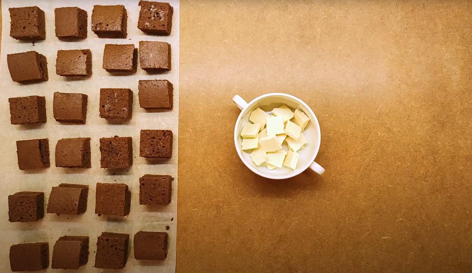 Opskrift - Ghost Brownies - Trin 7