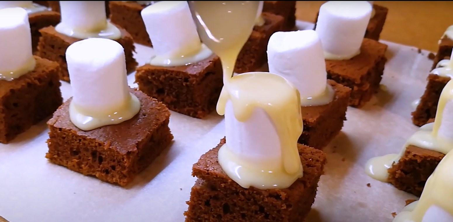 Opskrift - Ghost Brownies - Trin 8-2