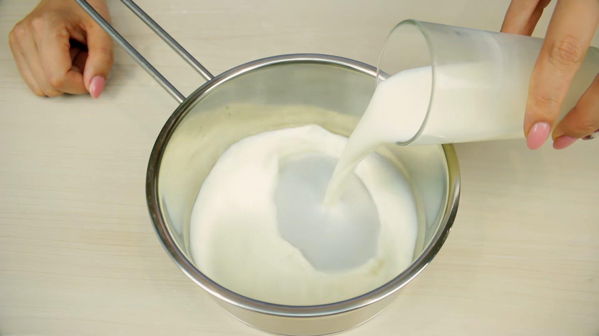 وصفة - آيس كريم الشوكولاتة - الخطوة 1