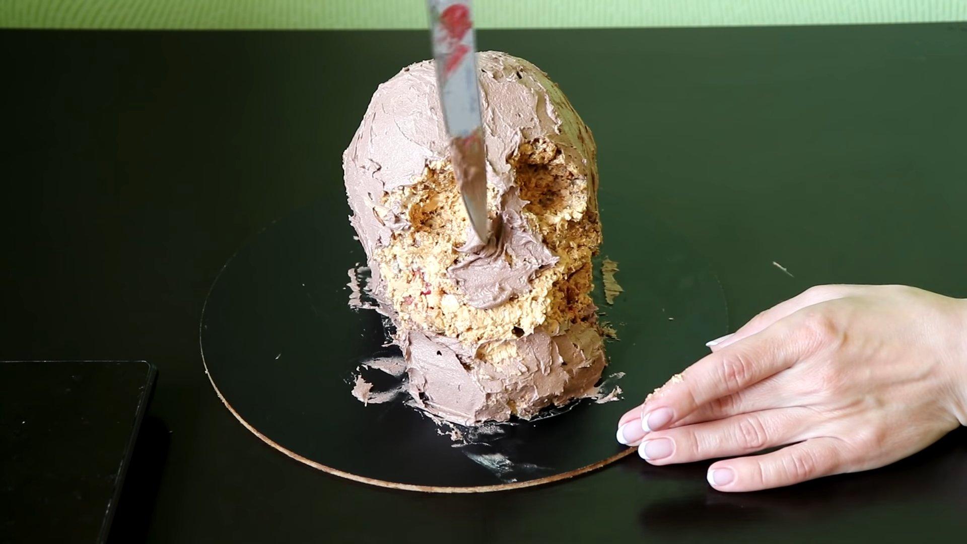 Ricetta - Torta Teschio - Fase 4-2