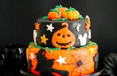 كيفية صنع وتزيين كعكة الهالوين - صور