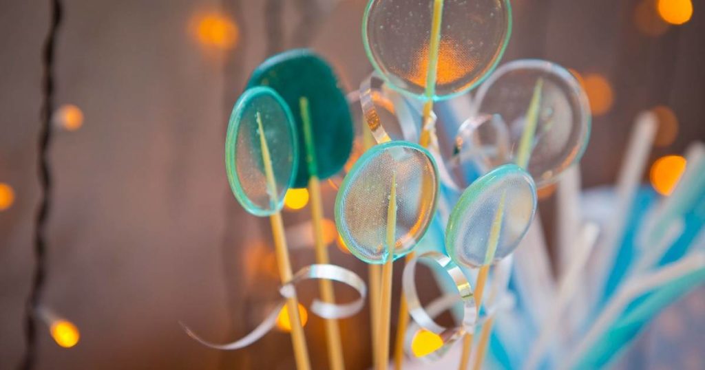 Com fer piruletes d'isomalt transparents - fotos