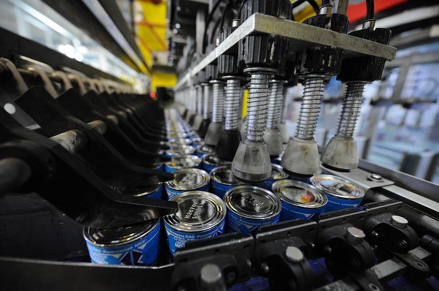 Fabrication du lait condensé - photo