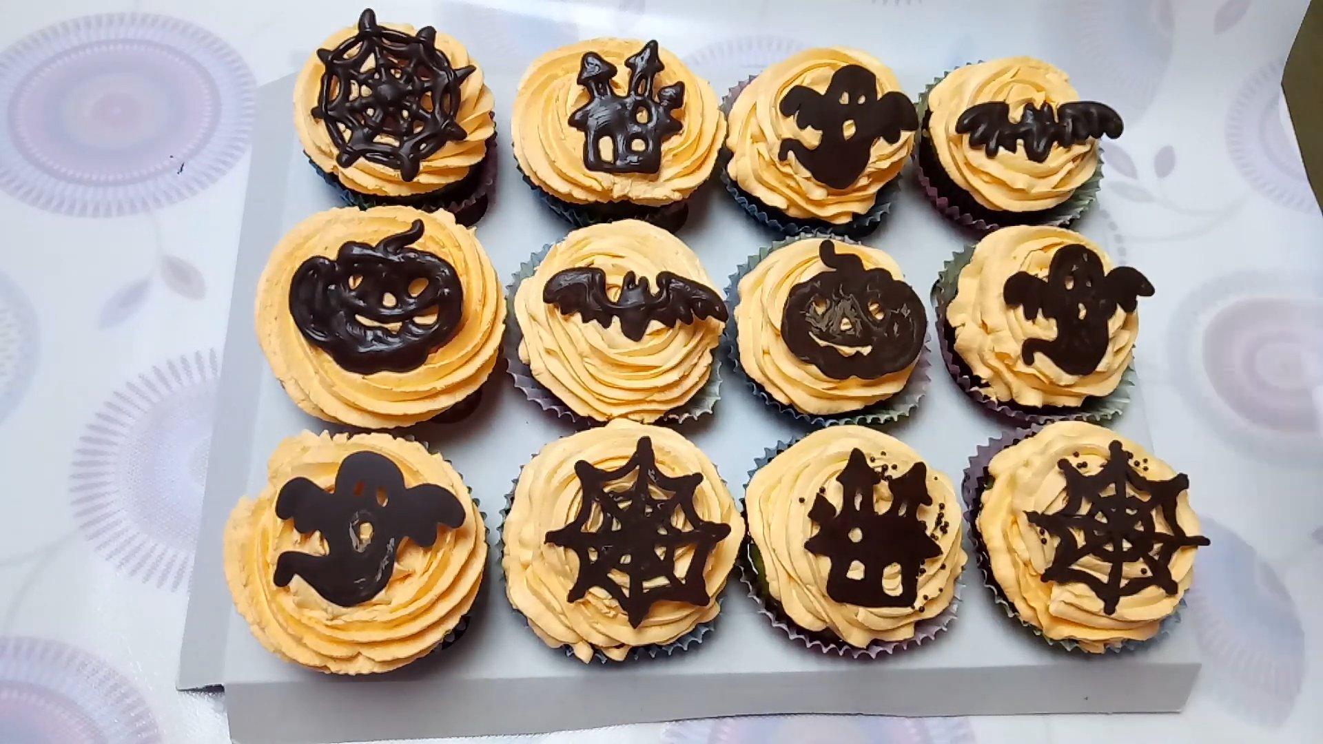 أفكار - كيفية تزيين كب كيك الهالوين - الصورة رقم 27