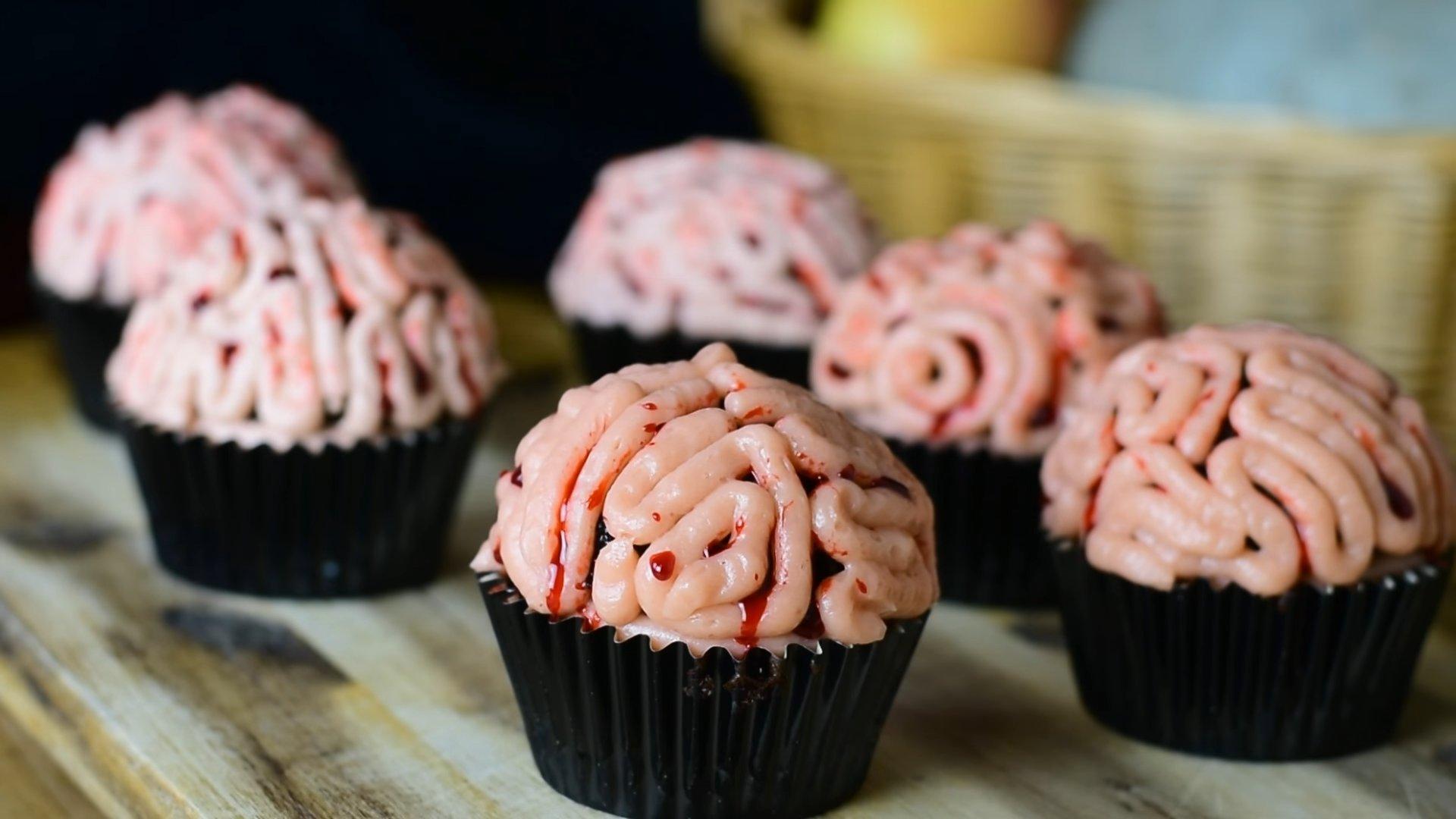 أفكار - كيفية تزيين كب كيك الهالوين - الصورة 9