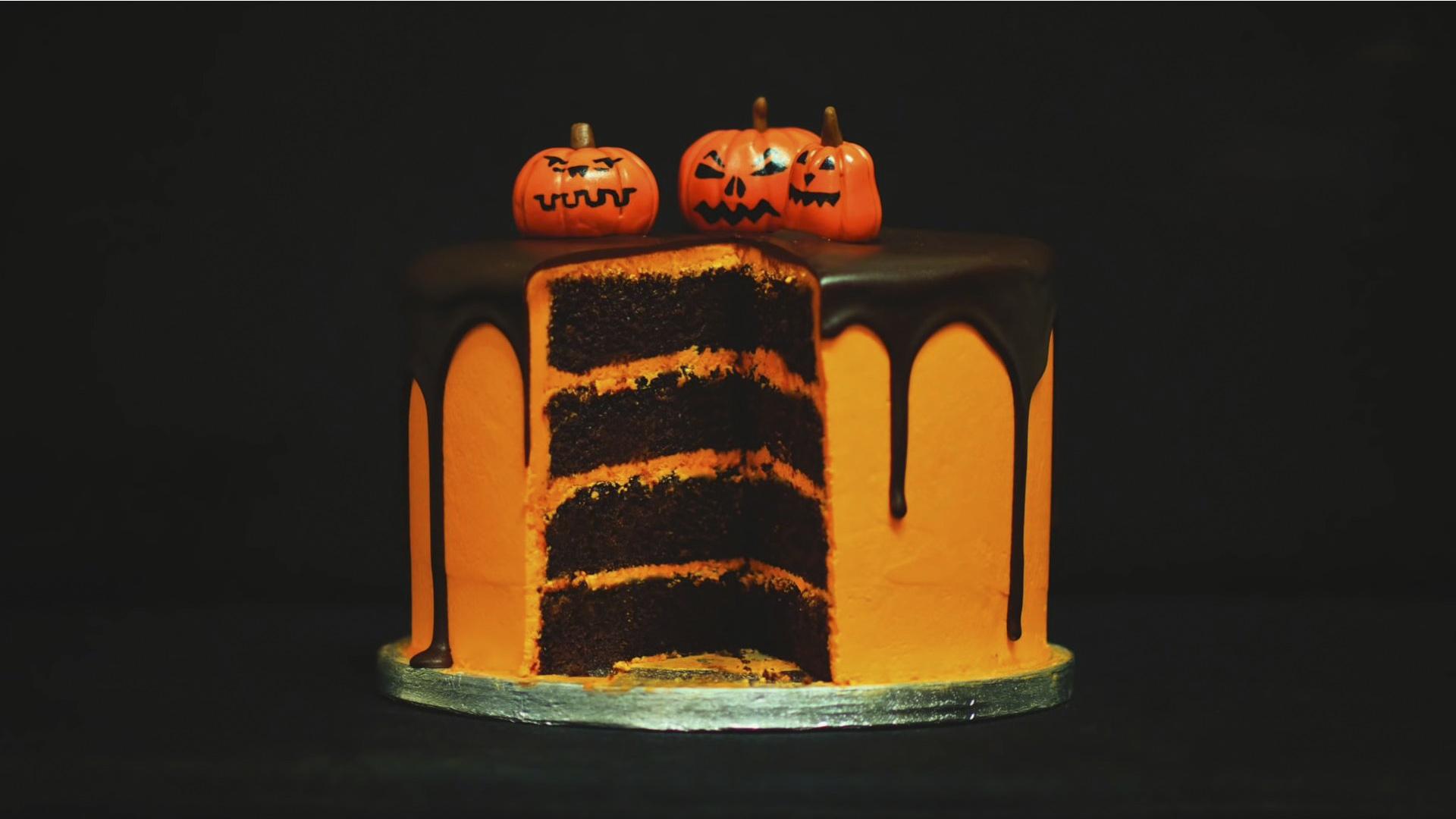 Idee per decorare torte di Halloween - 10 foto