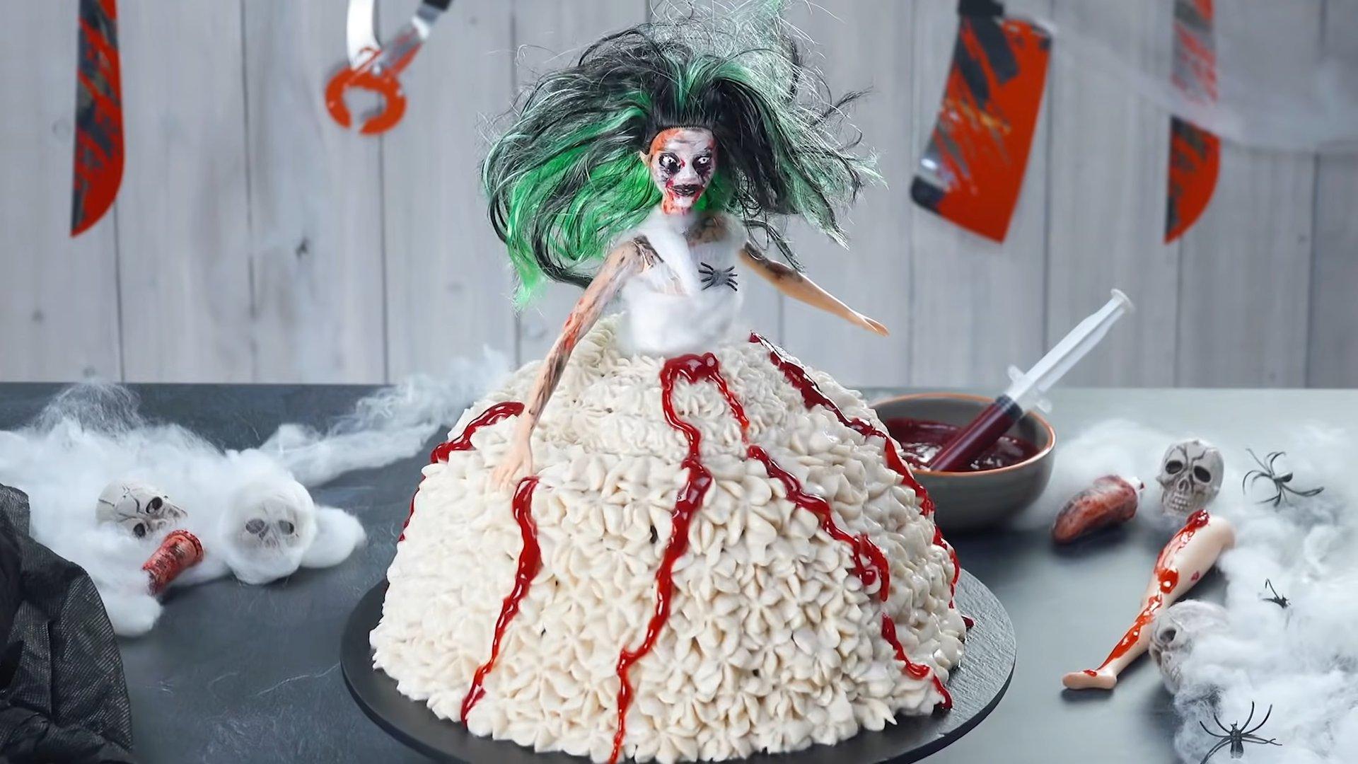 Idee per decorare torte di Halloween - Foto 12