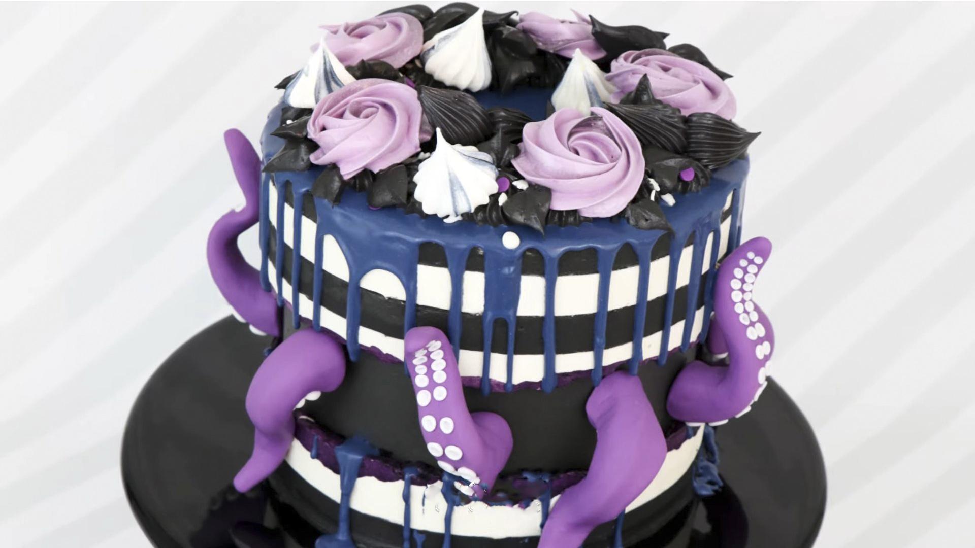 Idee per decorare torte di Halloween - Foto 28