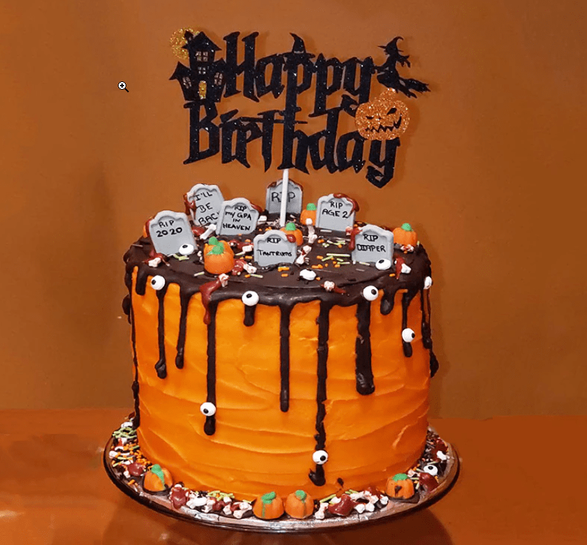 Idee per decorare torte di Halloween - 30 foto