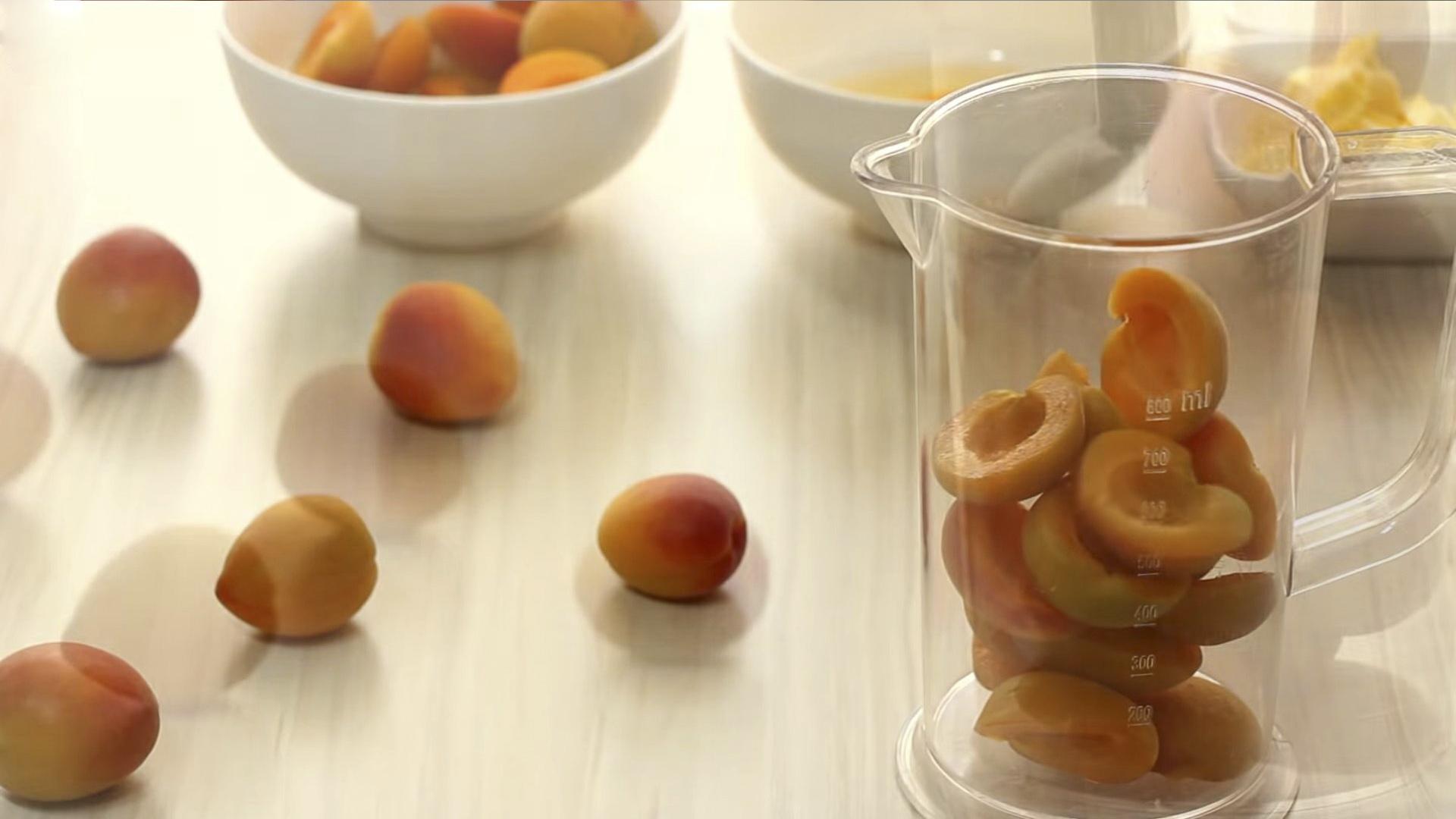 وصفة - كريمة المشمش - الخطوة 1