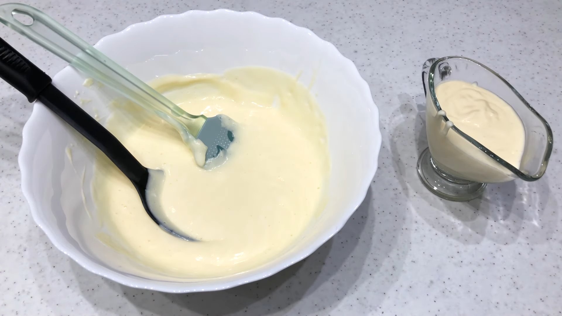 وصفة - كريمة بالحليب المكثف بدون زبدة - الخطوة 10