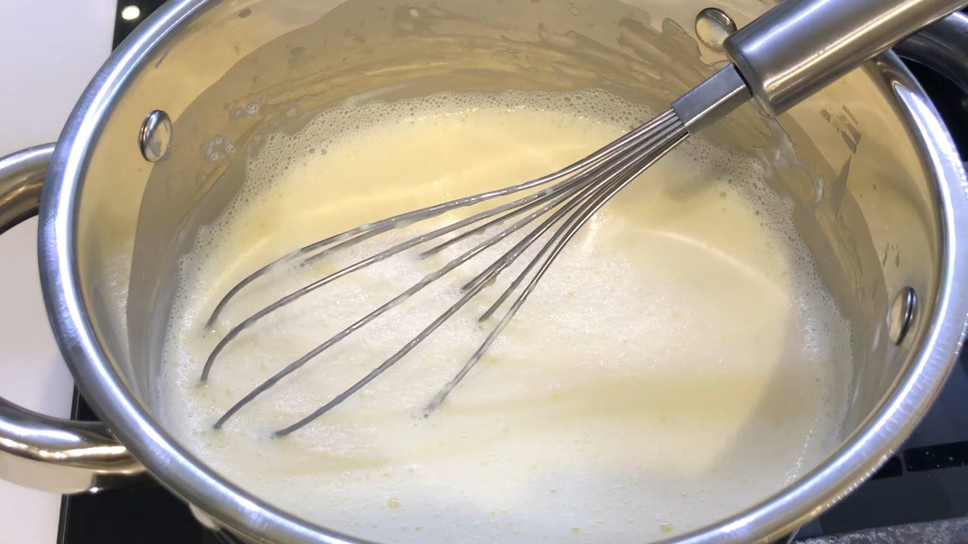 وصفة - كريمة بالحليب المكثف بدون زبدة - الخطوة 9