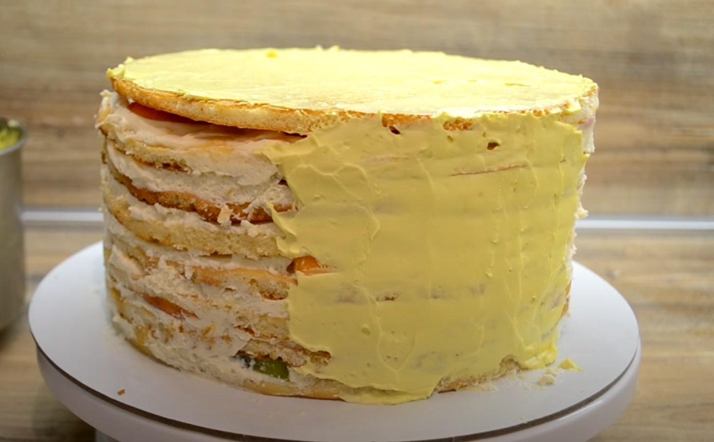 وصفة - كريمة تزيين كعكة ميلك جيرل - الخطوة 6