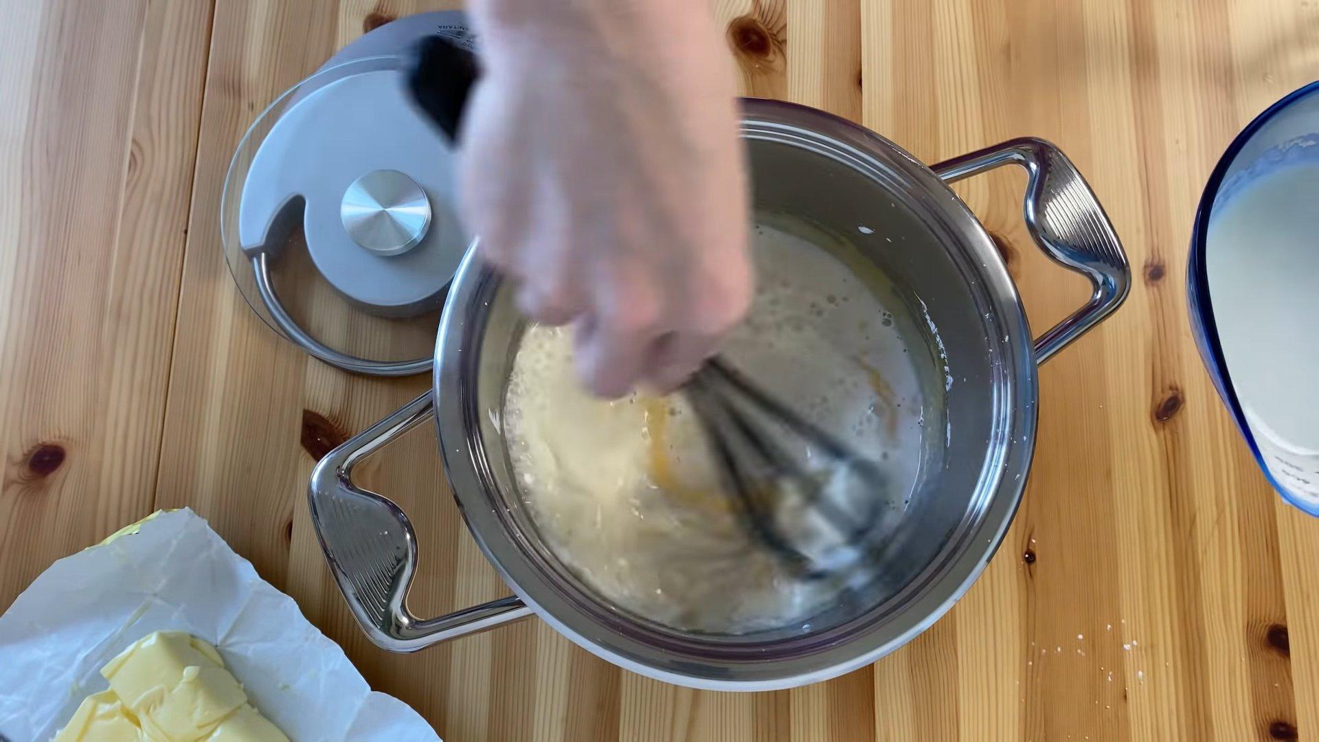 وصفة - كريمة لذيذة من الحليب المكثف والزبدة - الخطوة 4