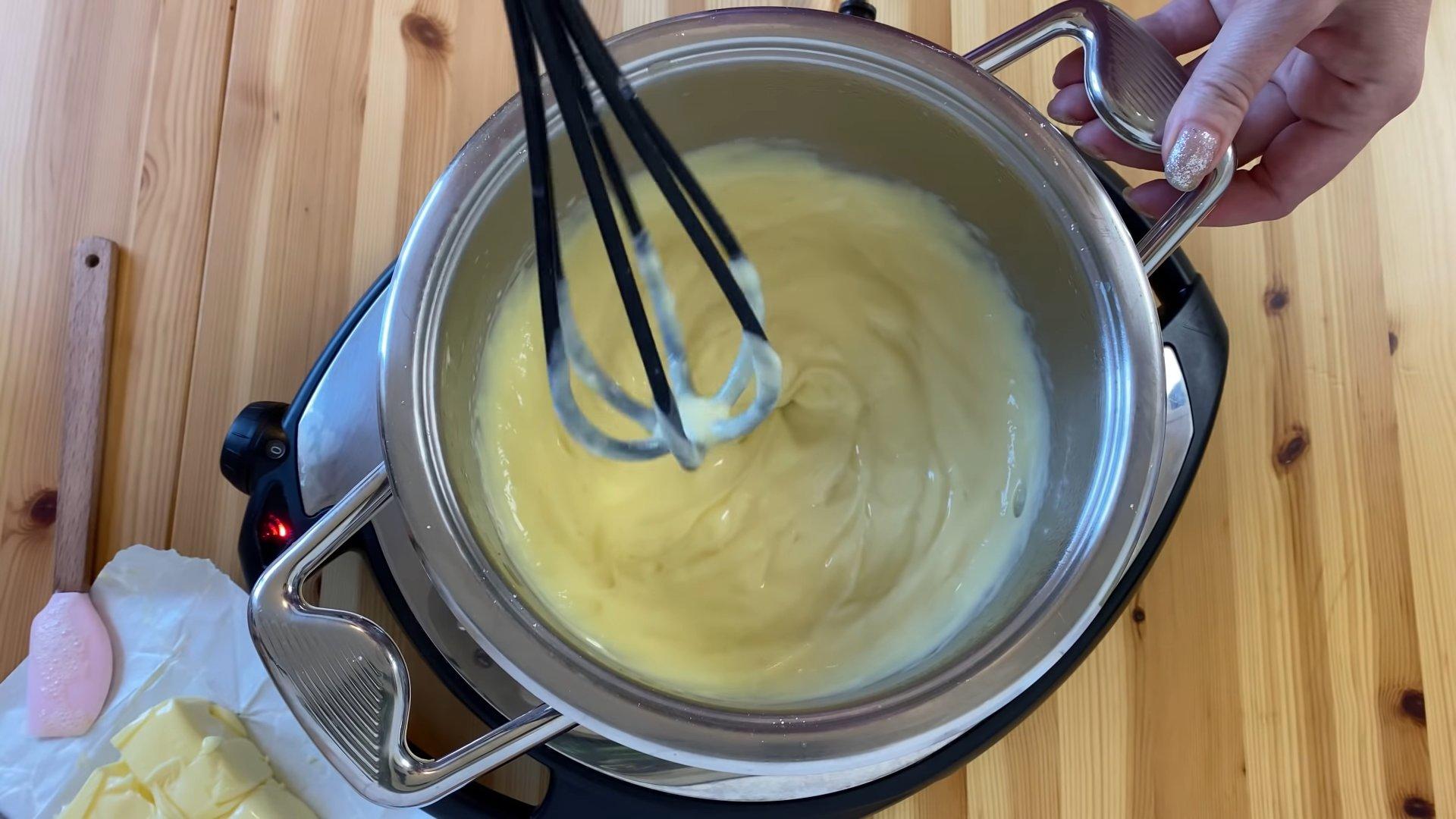 وصفة - كريمة لذيذة من الحليب المكثف والزبدة - الخطوة 7