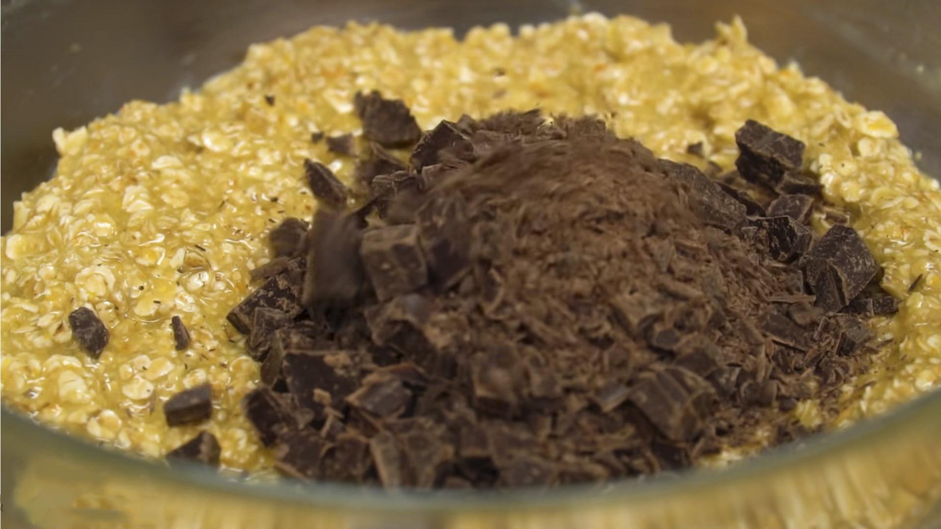 Recepta - Galetes de civada amb xips de xocolata - Pas 7