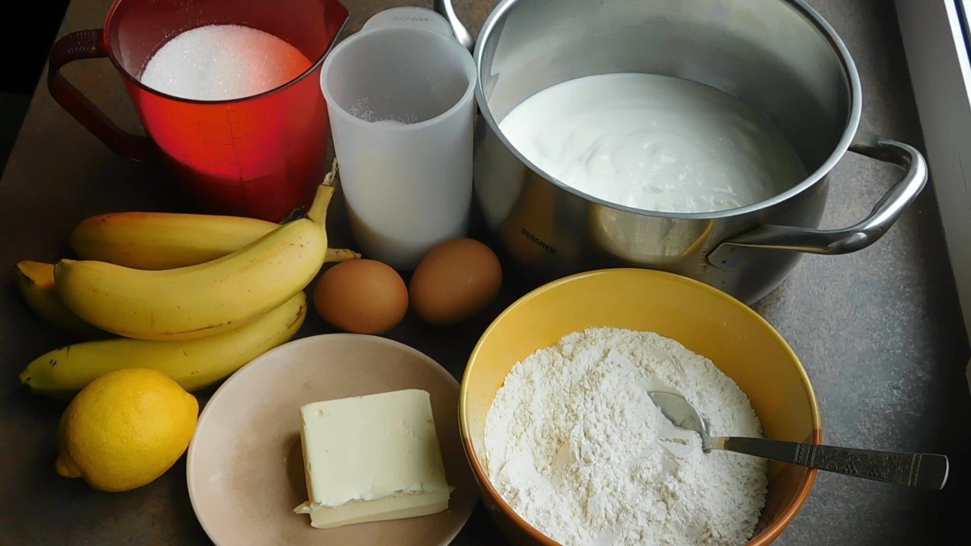 وصفة - كريمة الموز للكب كيك - الخطوة 1