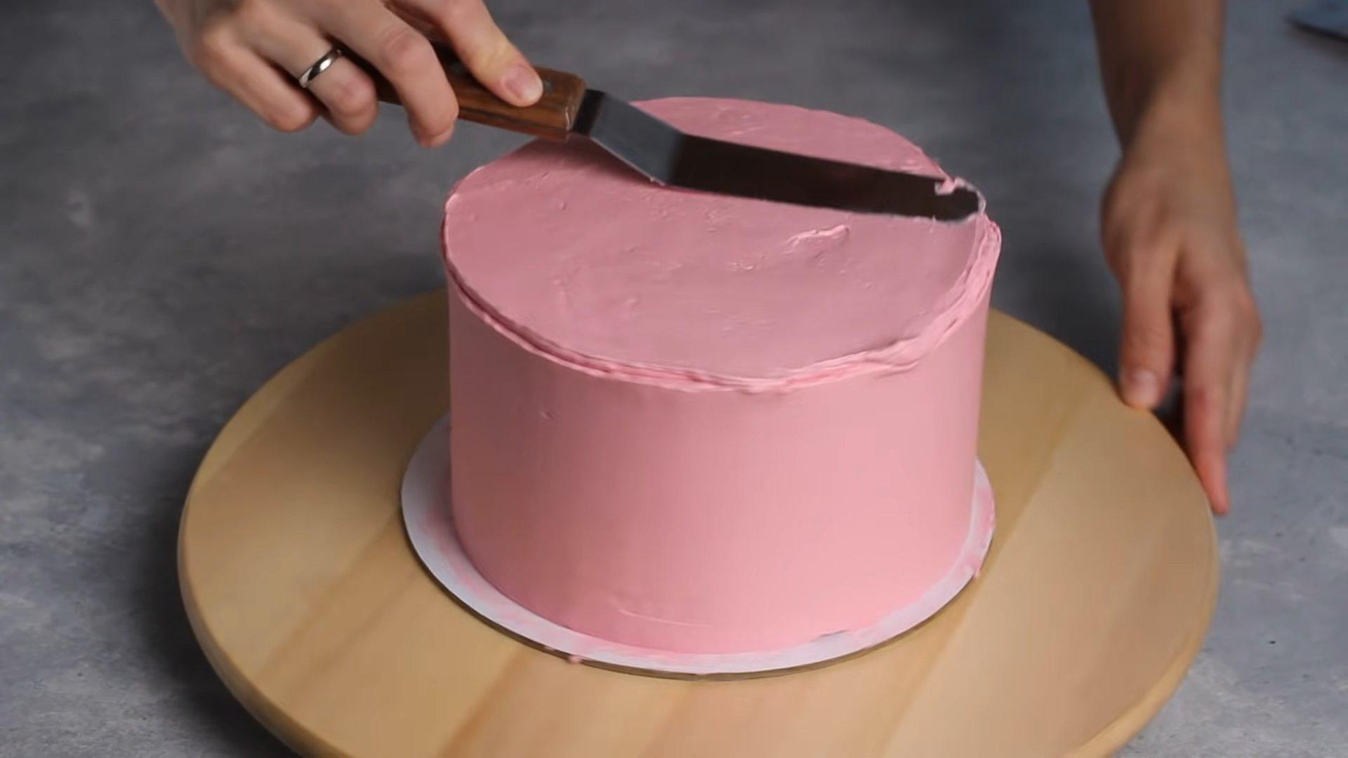 Rezept – Farbiges Frischkäse-Frosting – Schritt 8