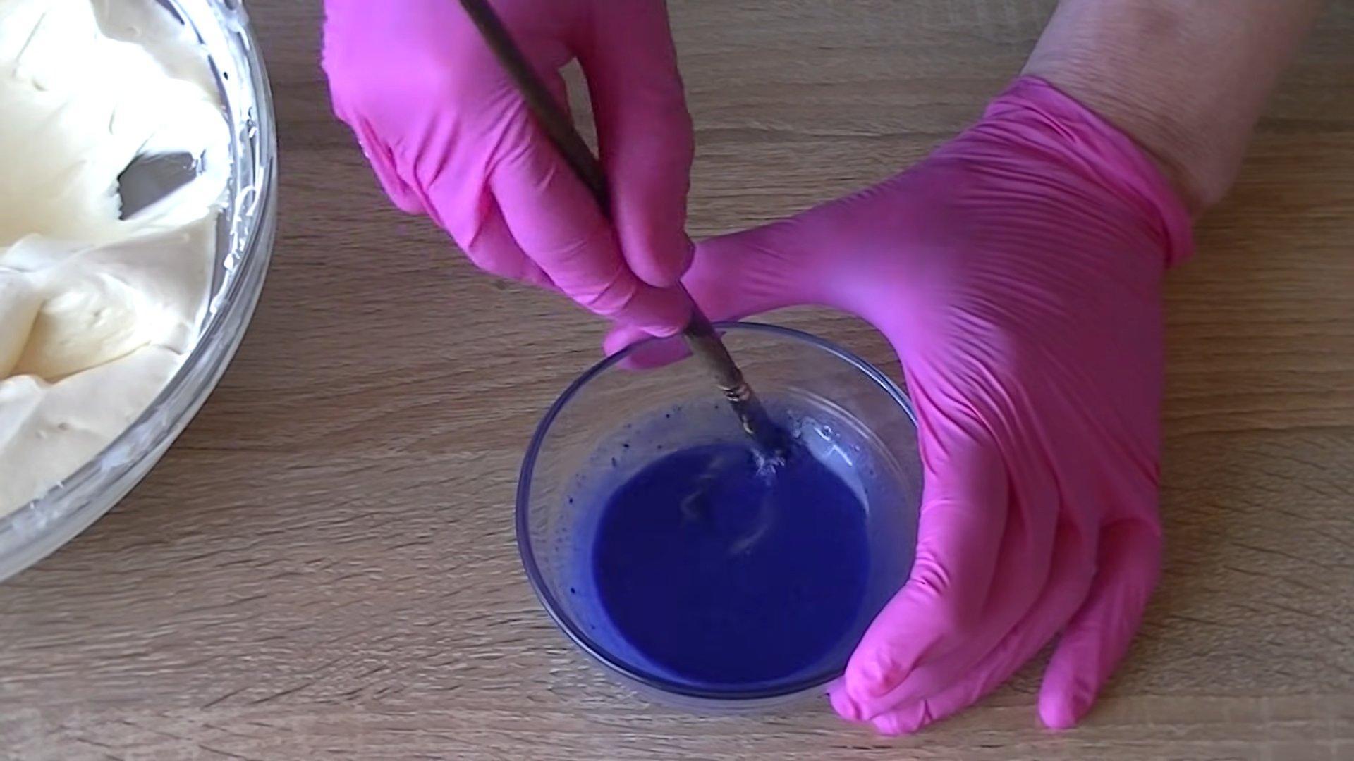 Recepta - Decoració per a pastís de ganache de xocolata negra - Pas 1