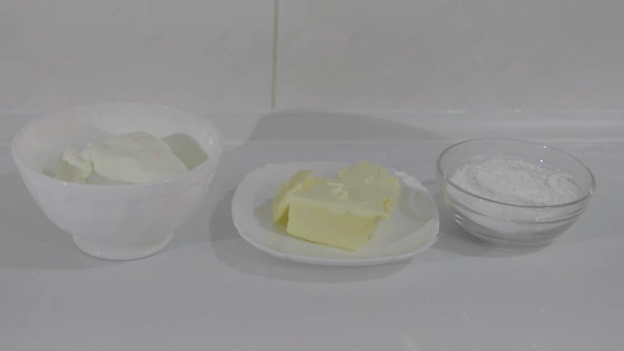 وصفة - كريمة الجبن بالزبدة للكب كيك - الخطوة 1