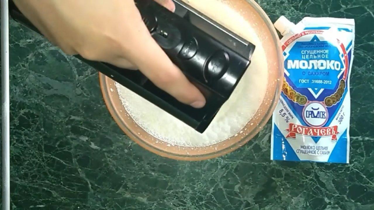 وصفة - كريمة الكريمة والحليب المكثف - الخطوة 4