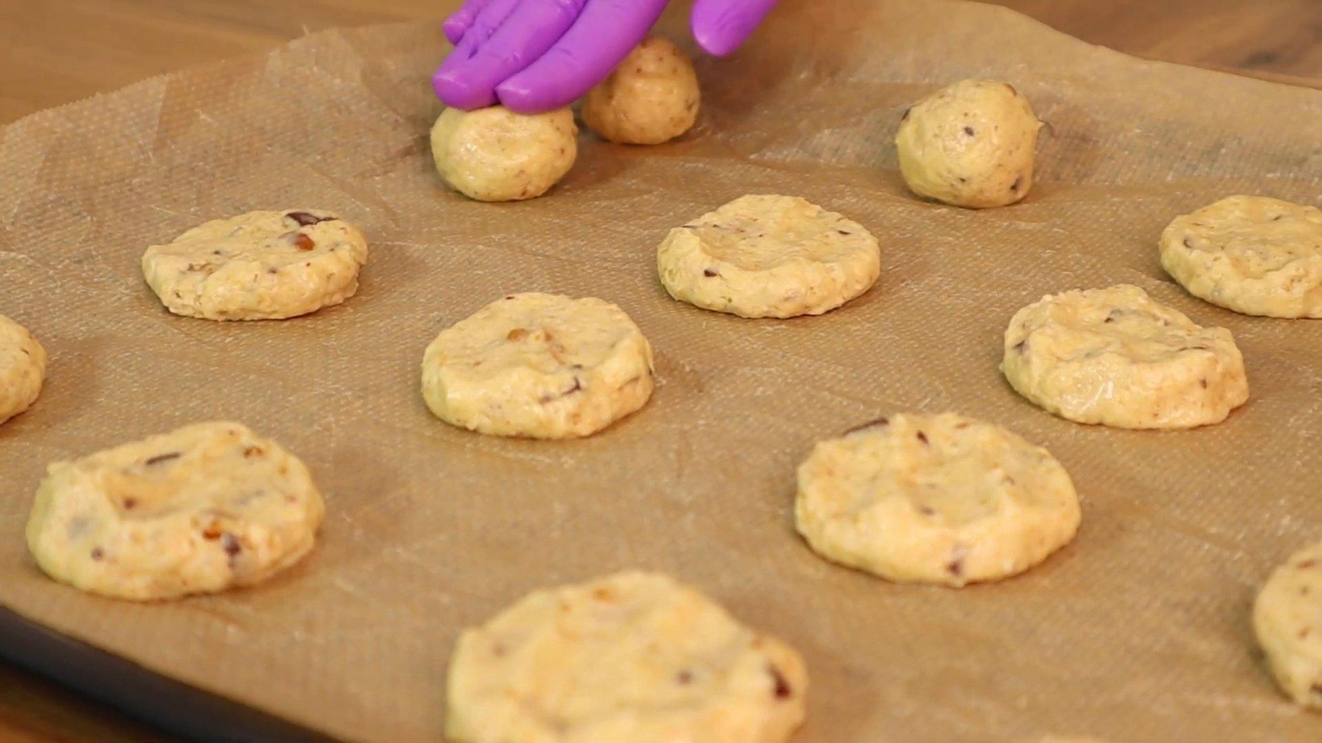 Recepta - Galetes de civada amb xips de xocolata - Pas 10-1