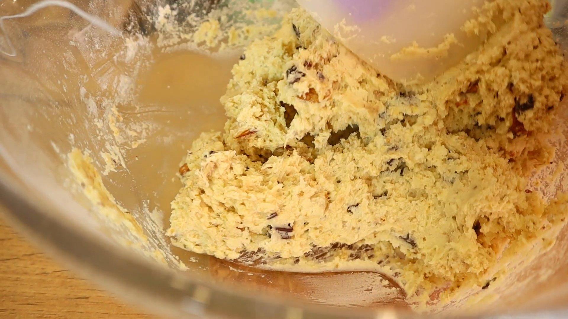 Recepta - Galetes de civada amb xips de xocolata - Pas 8