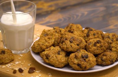 كعكات الشوفان بالعسل - صورة