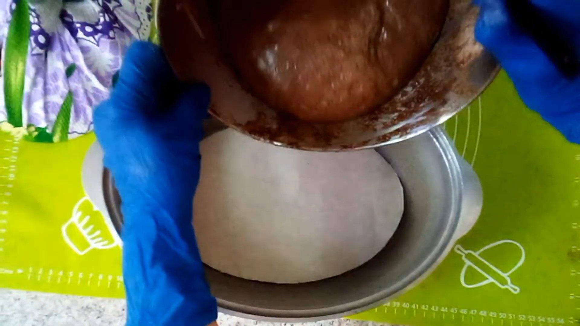 وصفة - كيكة إسفنجية بالشوكولاتة جينواز - الخطوة 7