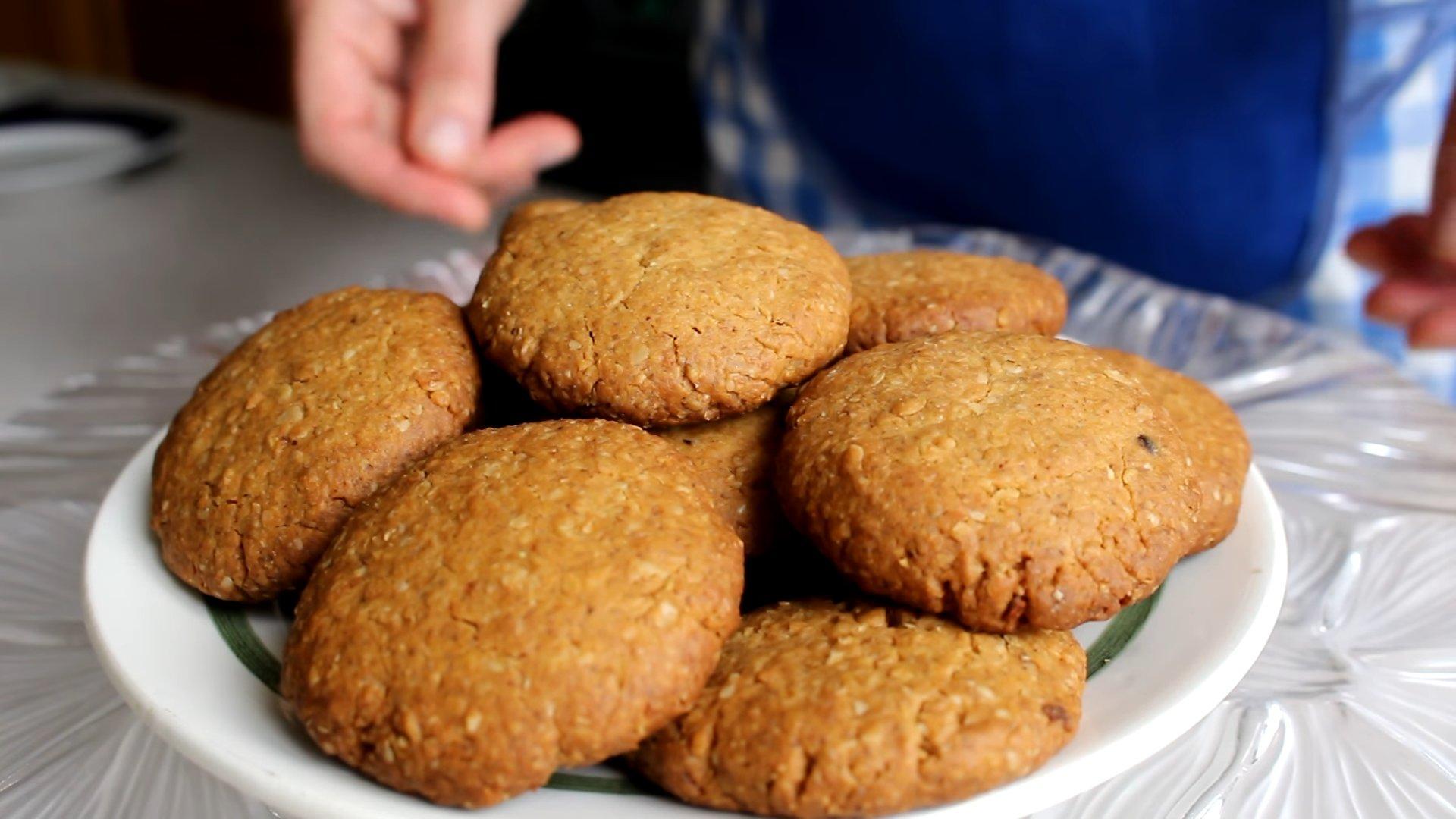 Recepta - Galetes cruixents de civada amb mel i canyella - Pas 10